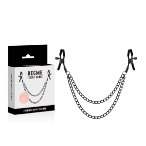 BEGME RED EDITION NIPPLE CLIPPS COM CHAIN