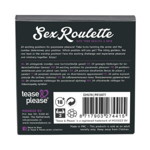 SEX ROULETTE KAMASUTRA (NL-DE-EN-FR-ES-IT-PL-RU-SE-NO)