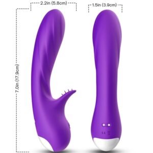 ARMONY – VIBRADOR ROMANCE COM ESTIMULADOR ROXO