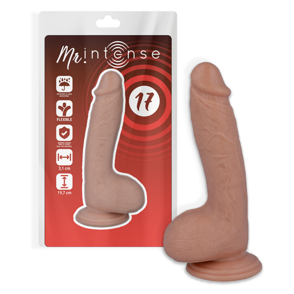 MR INTENSE - 17 PÊNIS REALÍSTICO 19.7 CM -O- 4.1 CM - Image 3