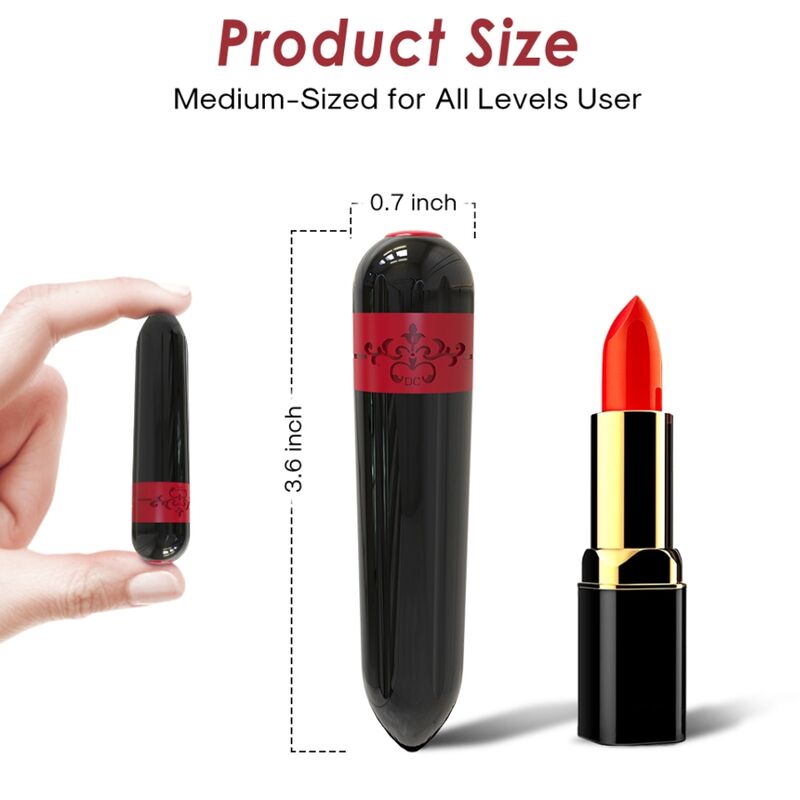 ARMONY - ROCKET VIBRADOR BALA CONTROLE REMOTO PRETO - Image 2