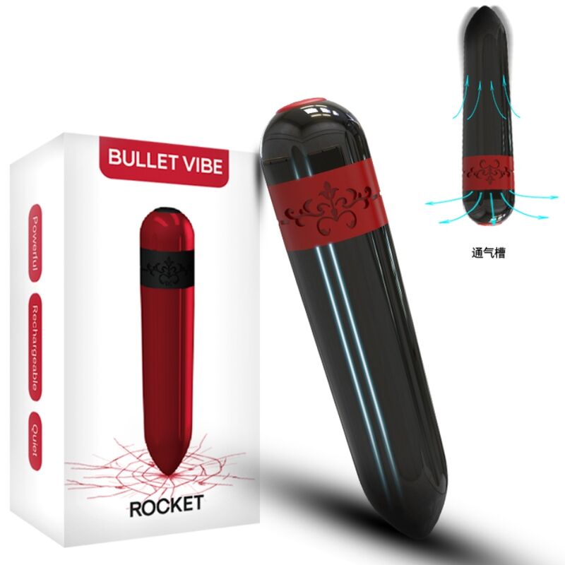 ARMONY - ROCKET VIBRADOR BALA CONTROLE REMOTO PRETO - Image 5