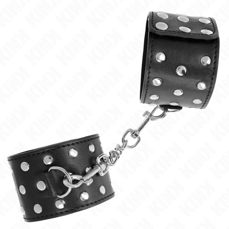 KINK - RETENÇÕES DE PULSO PUNK AJUSTÁVEIS 19-24 CM X 5,5 CM - Image 2