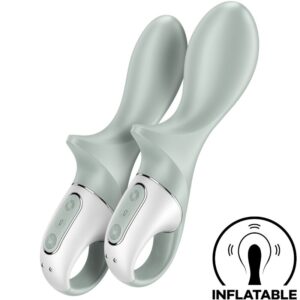 SATISFYER – AIR PUMP BOOTY 3 VIBRADOR ANAL INFLÁVEL GREYGREEN