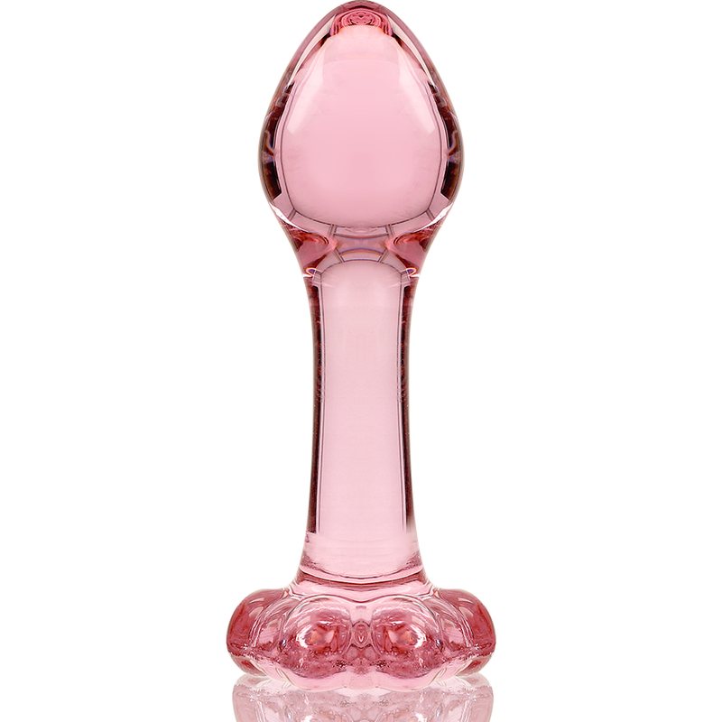 NEBULA SERIES BY IBIZA - MODELO 2 PLUG ANAL VIDRO BOROSILICADO ROSA 11 CM -O- 3.5 CM - Image 4