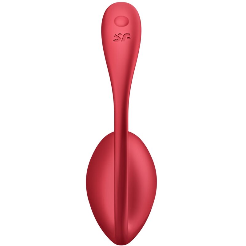 SATISFYER - SHINY PETAL ESTIMULADOR DE CONTROLE REMOTO G POINT VERMELHO APLICATIVO GRATUITO - Image 5