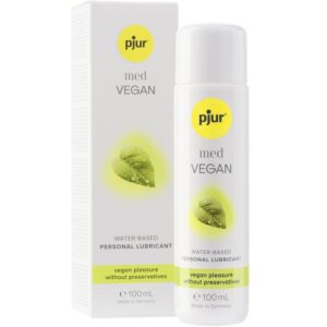 PJUR – MED VEGAN GLIDE LUBRIFICANTE  BASE DE GUA 100 ML