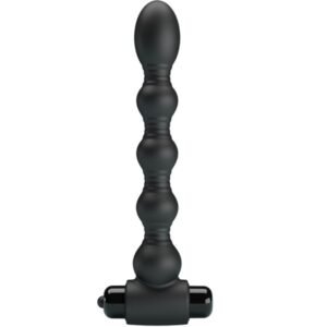 PRETTY LOVE – LYNN SILICONE ANAL PLUG 10 VIBRAÇÕES PRETO