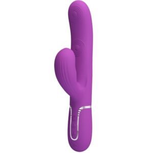 PRETTY LOVE – PERLITA 3 EM 1 MULTIFUNCIONAL COELHO VIBRADOR ROXO