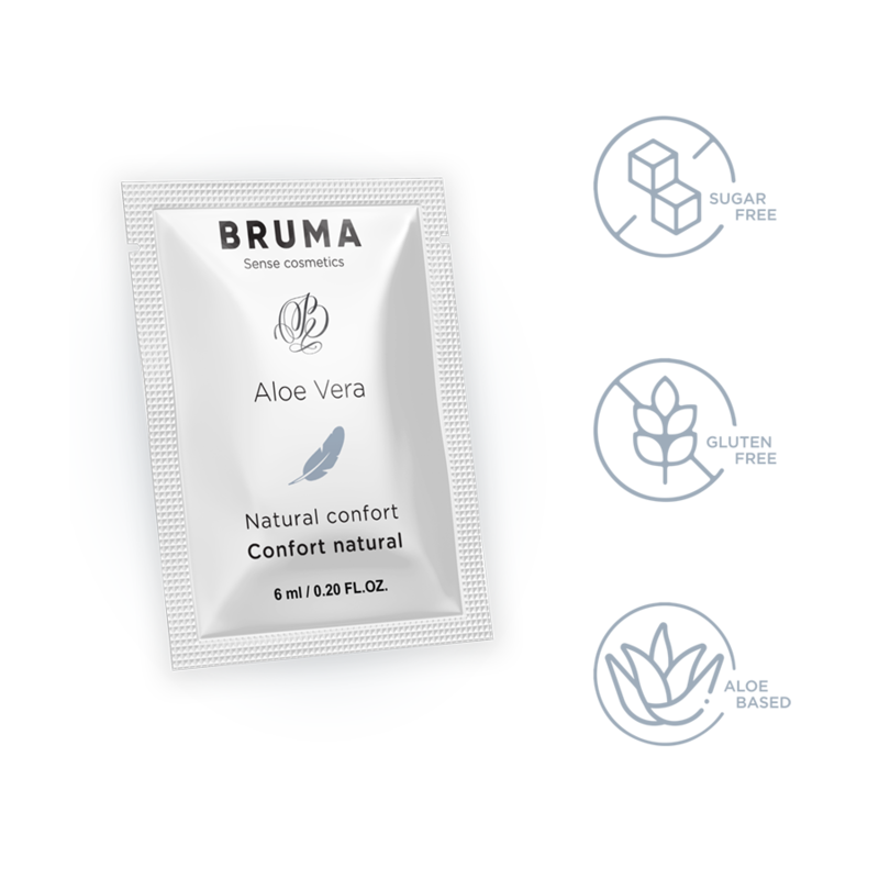 BRUMA - GEL DESLIZANTE DE ALOE VERA NATURAL CONFORT 6 ML - Image 4