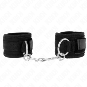 KINK – PUNHOS PRETOS AJUSTÁVEIS 18-35 CM X 6 CM