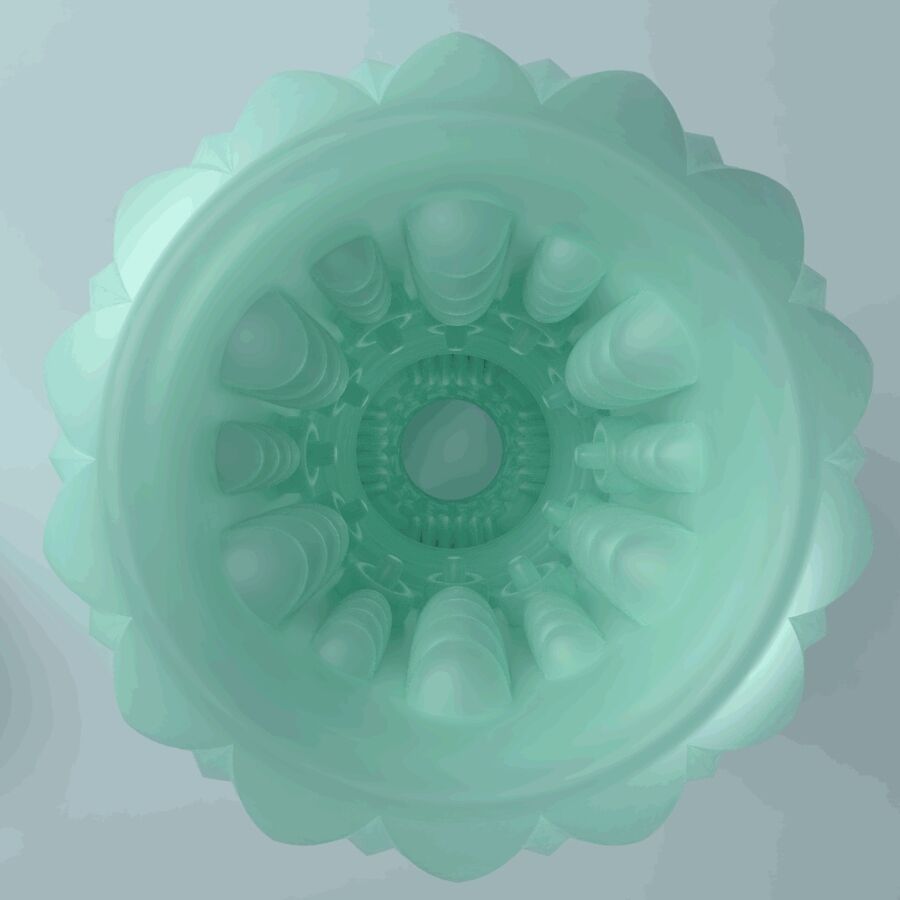 PPRETTY LOVE - MASTURBADOR MASCULINO ATHENA ALICE TURQUESA - Image 3