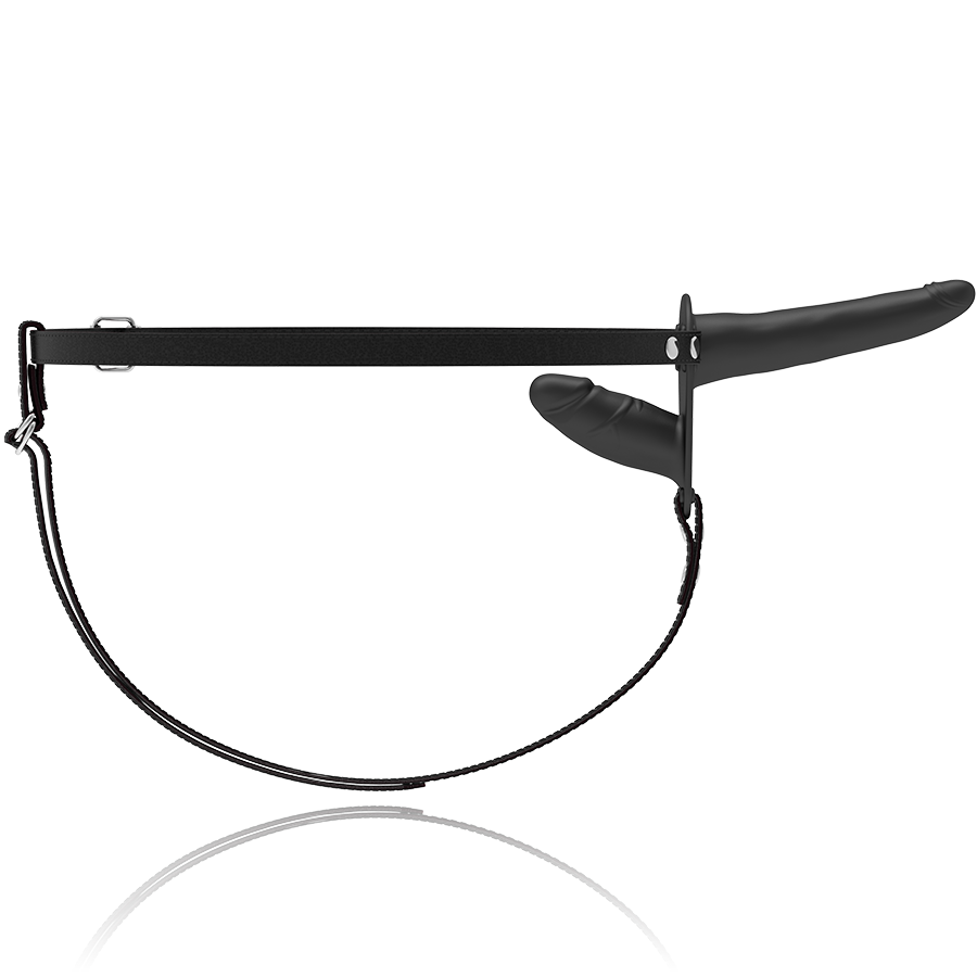 FETISH SUBMISSIVE HARNESS - DUPLA PENETRAO PRETO - Image 3