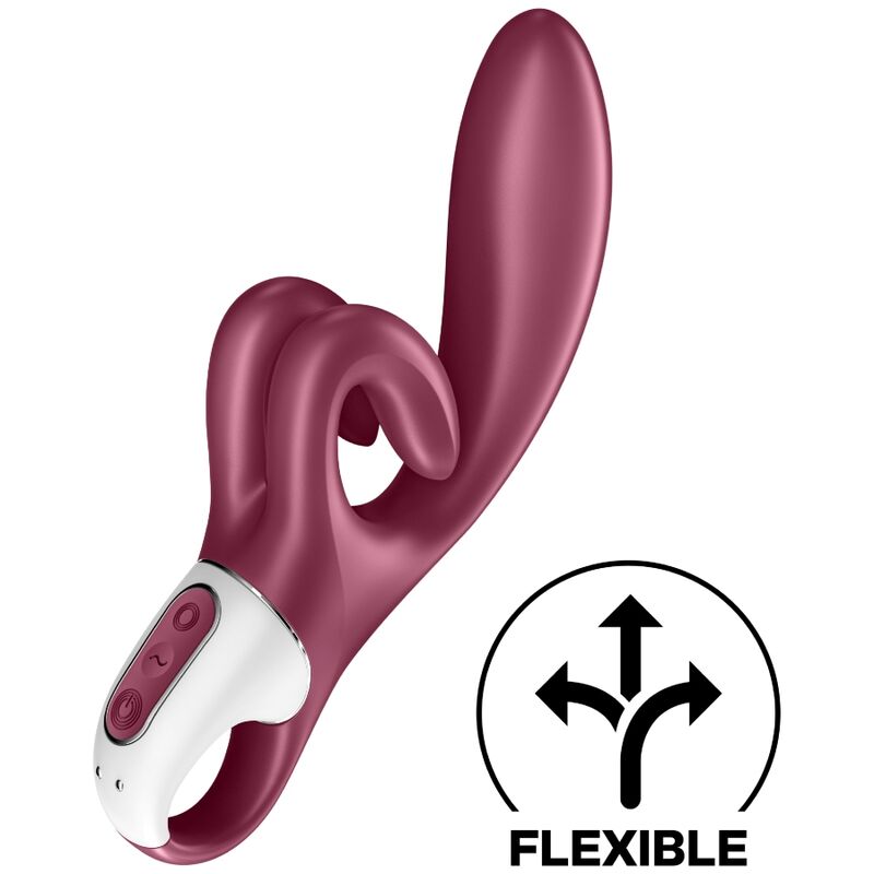 SATISFYER - TOUCH ME COELHO VIBRAO VERMELHO - Image 5