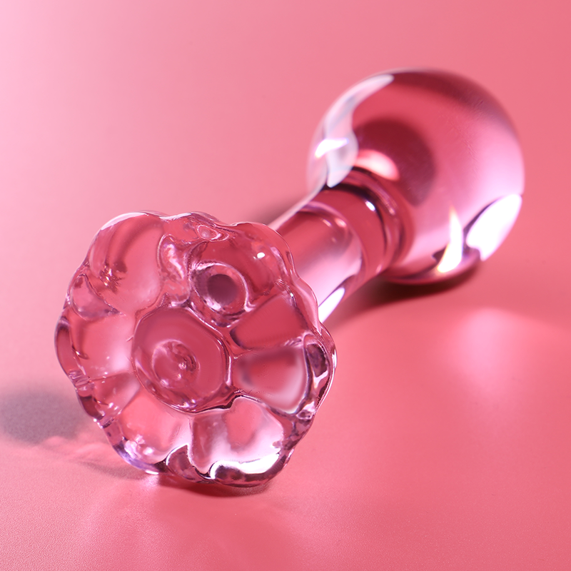 NEBULA SERIES BY IBIZA - MODELO 2 PLUG ANAL VIDRO BOROSILICADO ROSA 11 CM -O- 3.5 CM - Image 6