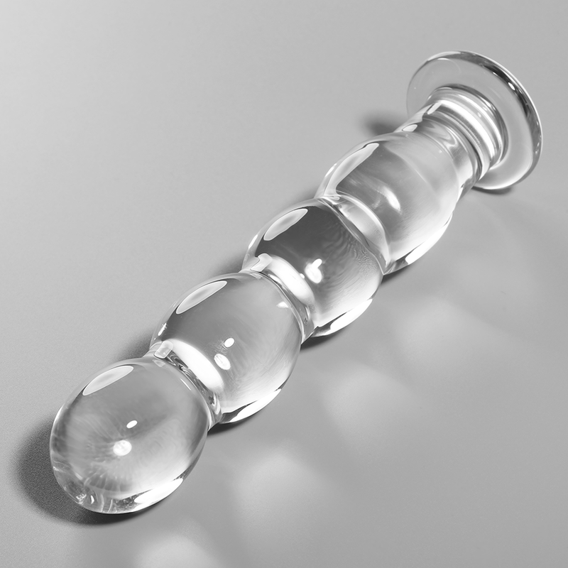 NEBULA SERIES BY IBIZA - MODELO 10 DILDO VIDRO BOROSILICADO TRANSPARENTE 16.5 CM -O- 3.5 CM - Image 6