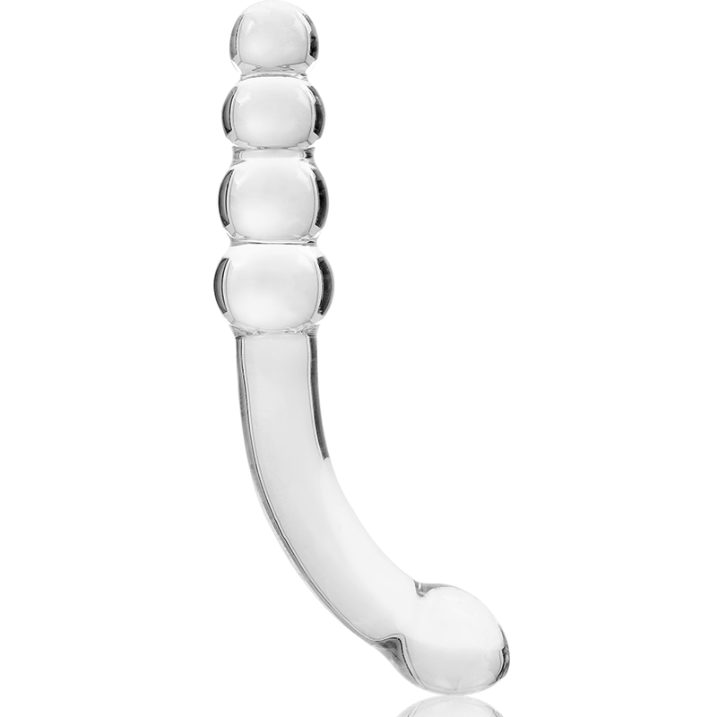 NEBULA SERIES BY IBIZA - MODELO 14 DILDO VIDRO BOROSILICADO TRANSPARENTE 18.5 CM -O- 3 CM - Image 4