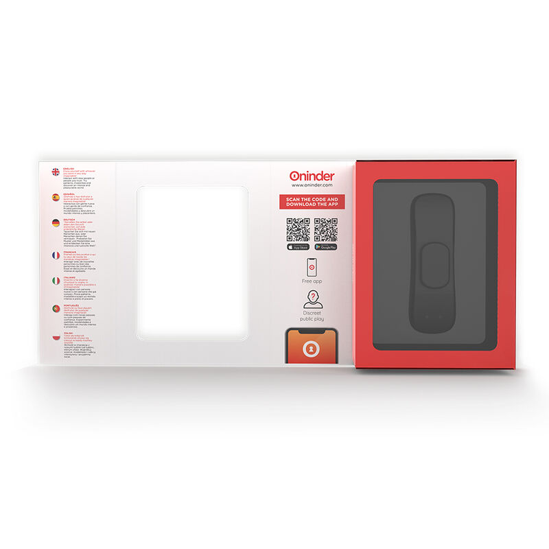 ONINDER - VIBRADOR RECARREGÁVEL MANILA PANTY 9 VELOCIDADES 9,6 CM X 2,6 CM - APLICATIVO GRATUITO - Image 7