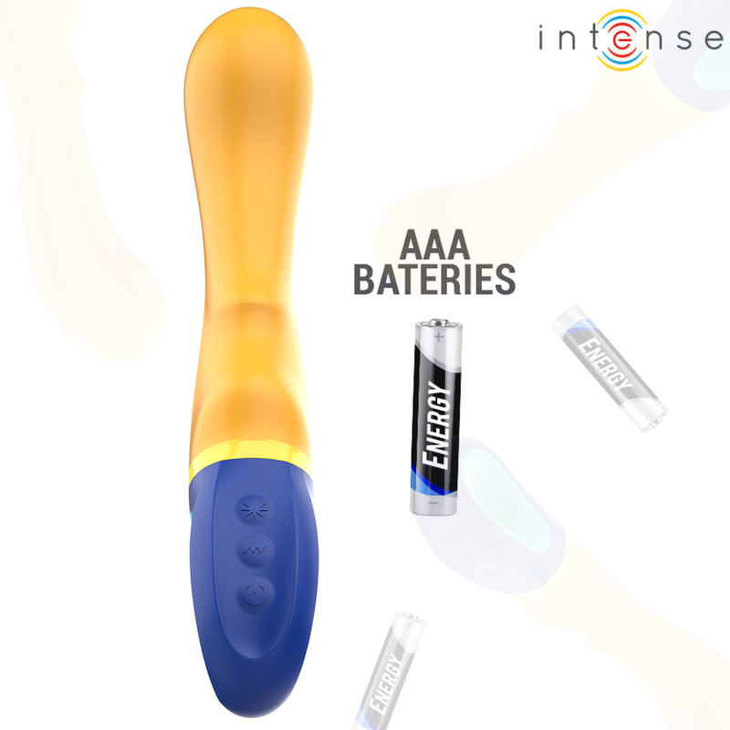 INTENSE - SHAGGY VIBRADOR G-SPOT AMARELO - Image 6