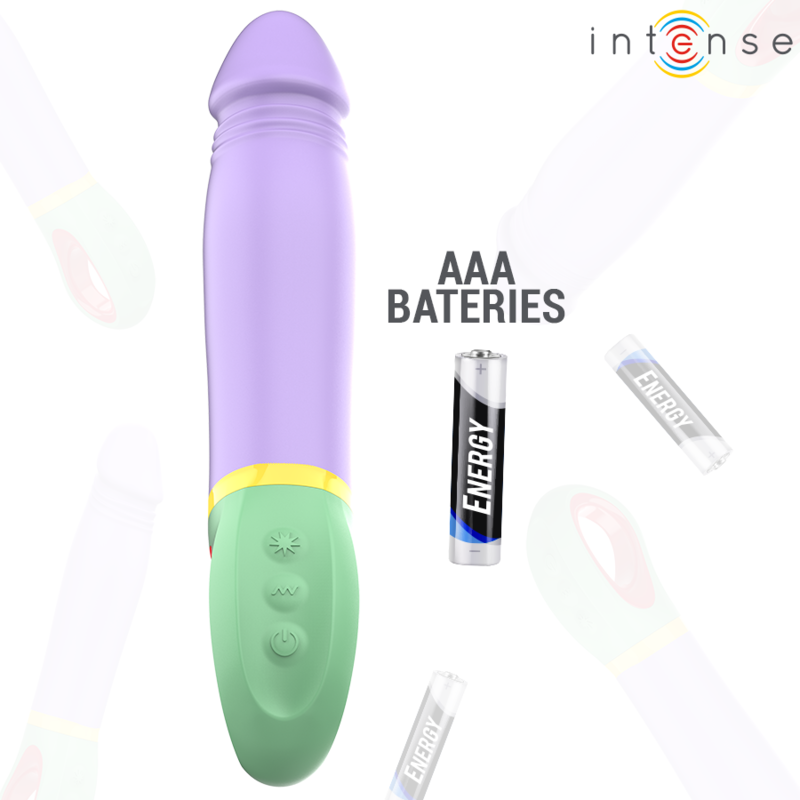 INTENSE - VELMA VIBRADOR RABBIT ROXO - Image 6