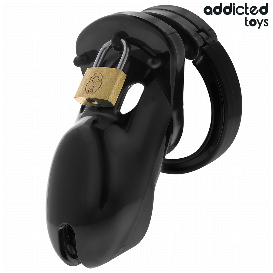 ADDICTED TOYS LOCKED - GAIOLA PARA PÊNIS FORBIDDEN VAULT 10 CM - Image 2