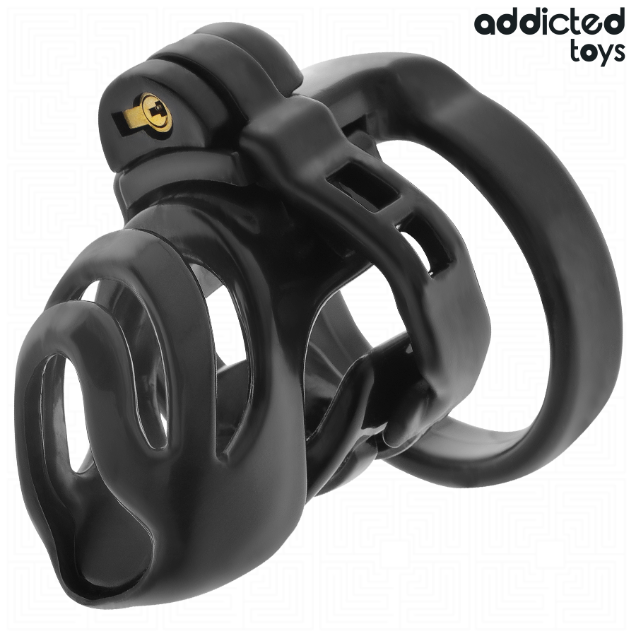 ADDICTED TOYS LOCKED - GAIOLA PARA PÊNIS COM TRAVA ETERNA 9 CM - Image 2