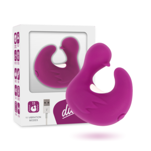 COVERME – DEDAL DE PATO ESTIMULANTE DE SILICONE RECARREGÁVEL DUCKYMANIA