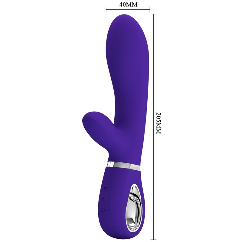 PRETTY LOVE - VIBRADOR MULTIFUNO G-SPOT THOMAS ROXO - Image 5
