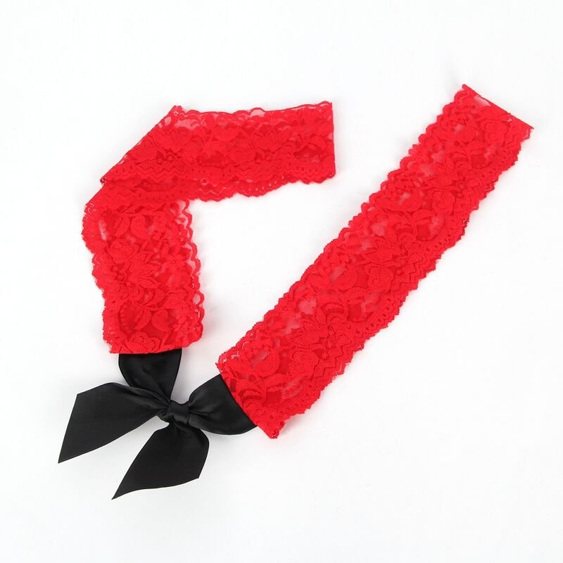 SUBBLIME - 952068 VESTIDO CURTO DE REDE COM COSTURA PRETA E VERMELHA TAMANHO ÚNICO - Image 4