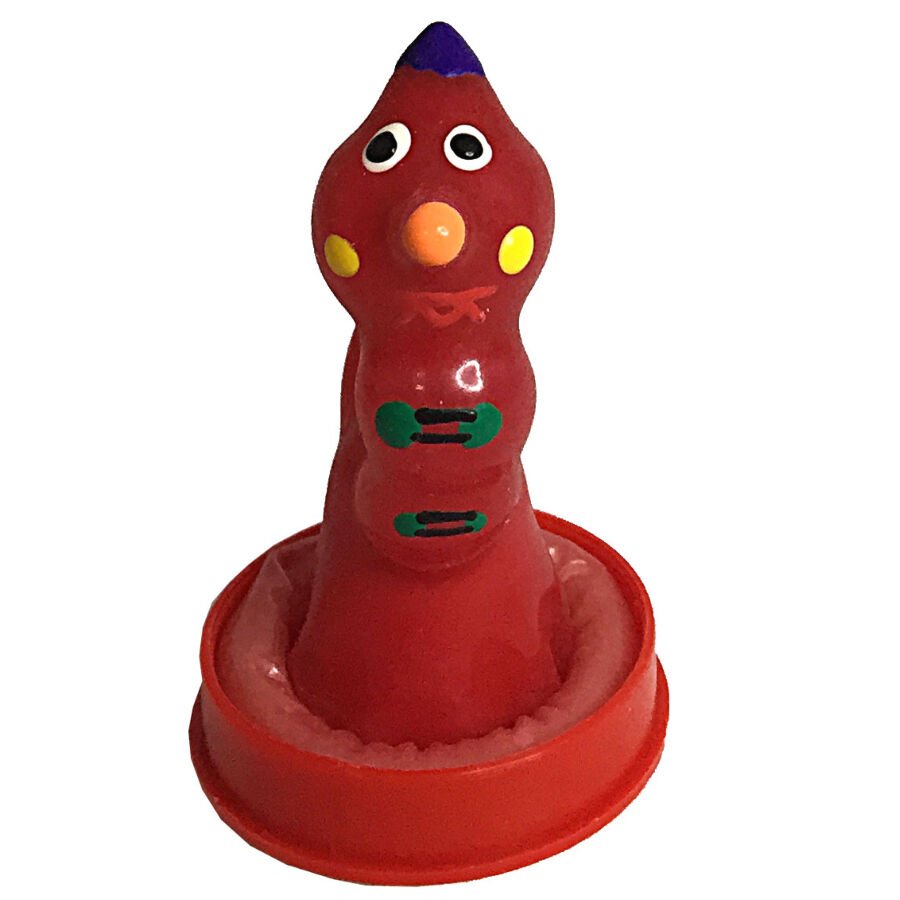 CONDOMERIE - PRESERVATIVOS NOVIDADES PINTADOS À MÃO MINHOCA - Image 3