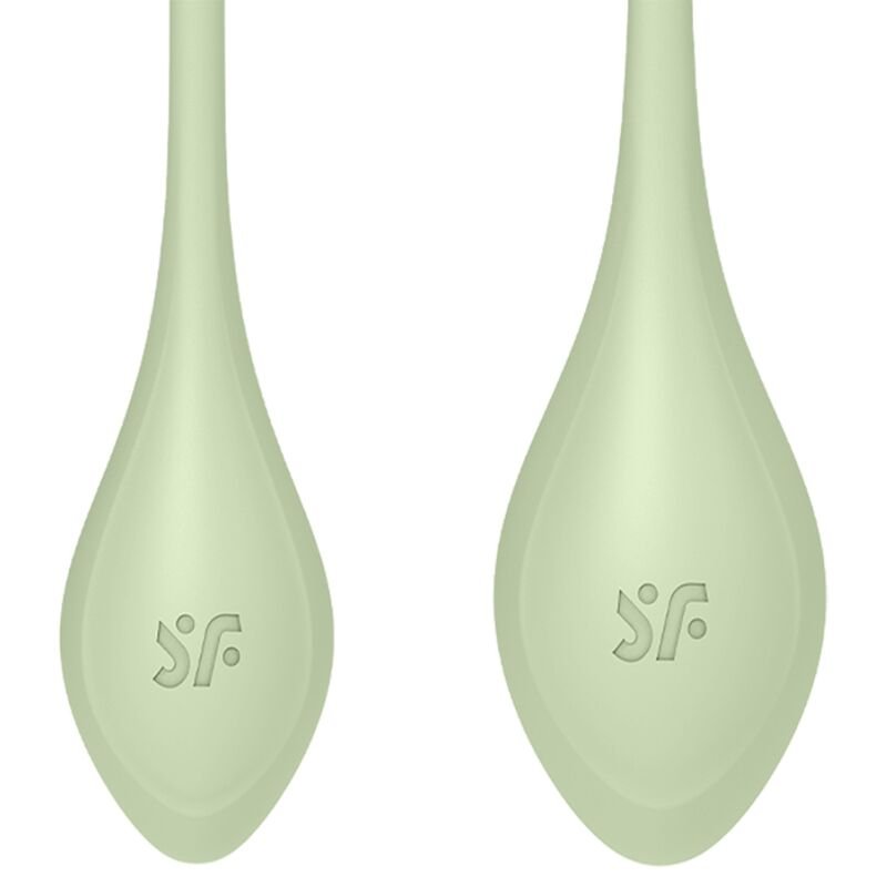 SATISFYER - CONJUNTO DE TREINO YONI POWER 2 VERDE - Image 2