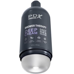 PDX PLUS – STROKER MASTURBATOR DISCREET DEEP CREAM SHAMPOO DESIGN DE GARRAFA