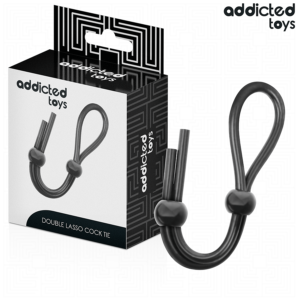 ADDICTED TOYS – CORDA DE SILICONE PARA O PÊNIS DE ALÇA DUPLA