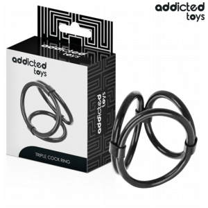 ADDICTED TOYS – ANEL TRIPLO PARA O PÊNIS