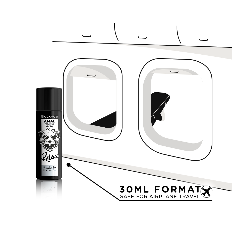 BLACK HOLE - GEL BASE DE SILICONE DILATAÇÃO ANAL 30 ML - Image 7