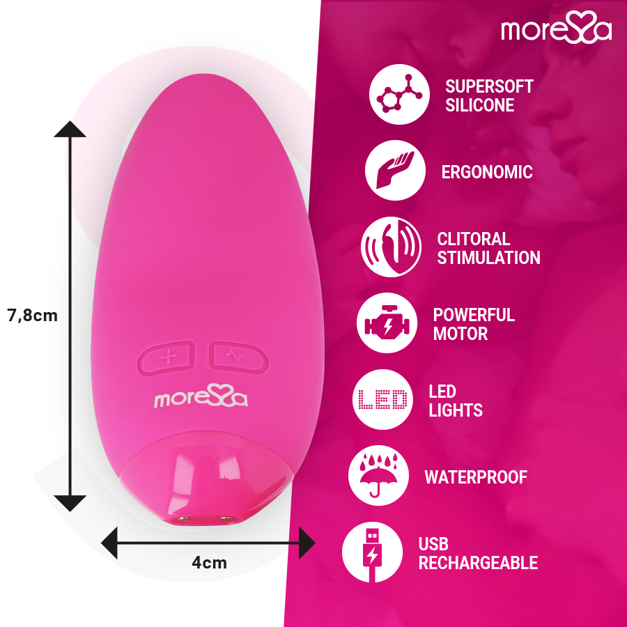 MORESSA BLOSSOM PINK VIBRATOR - Image 8