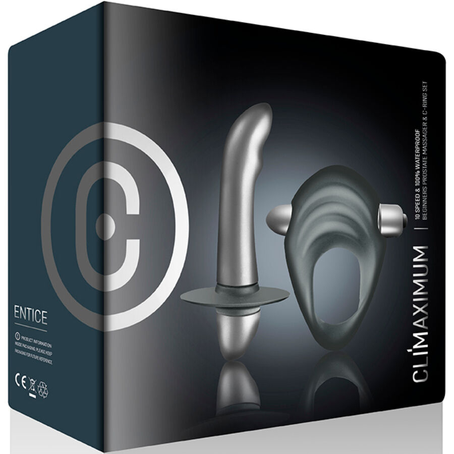 CLIMAXIMUM - KIT ENTICE ANEL PENIANO + VIBRADOR DE PRÓSTATA INICIANTES - Image 5