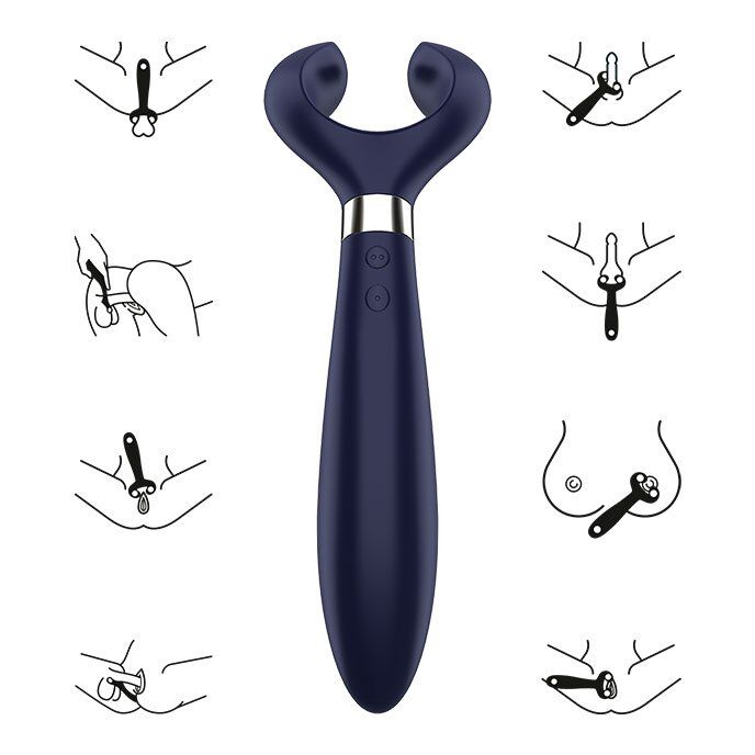 SATISFYER - ENDLESS FUN MULTI VIBRADOR 3 AZUL - Image 4