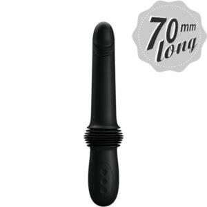 PRETTY LOVE – VIBRADOR PAZUZU 3 MODOS DE IMPULSO PRETO