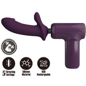 PRETTY LOVE – DJ SCHOLAR MASSAGER 5 CONFIGURAÇÕES ROXO