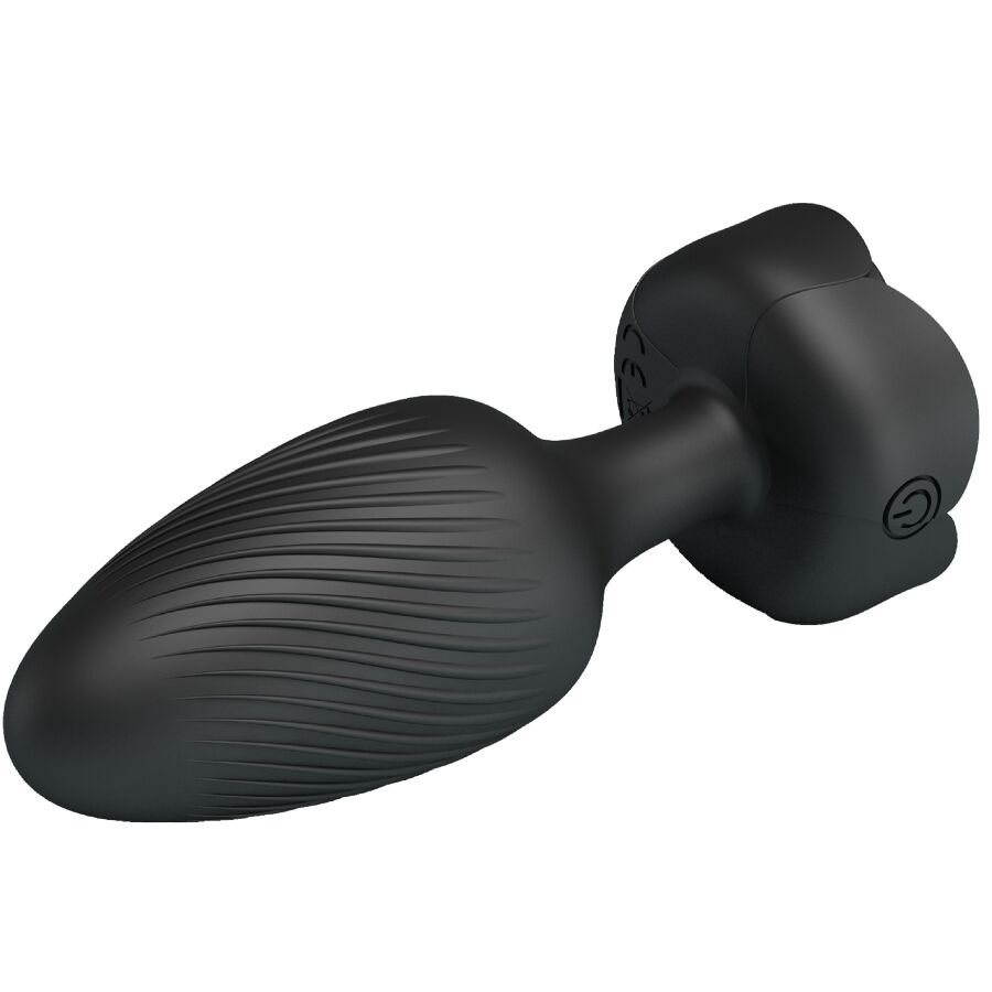 PRETTY LOVE - OSBORN PLUG ANAL COM LUZ LED PRETO 9,8 CM - Image 5