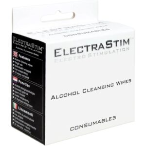 ELECTRASTIM – LENÇOS DE LIMPEZA COM ÁLCOOL 10 UNIDADES
