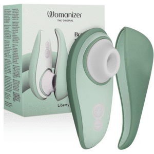WOMANIZER – LIBERTY 2 ESTIMULADOR DE CLITÓRIS E SUCÇÃO VERDE CLARO