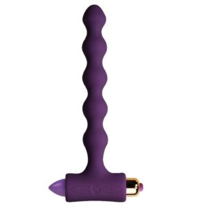 ROCKS-OFF – PLUG ANAL COM VIBRAO E RIOS PETITE SENSATIONS PÉROLAS