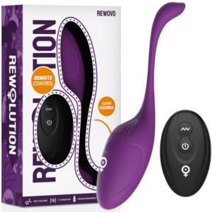 REWOLUTION – CONTROLE REMOTO DO VIBRADOR DE OVO REWOVO