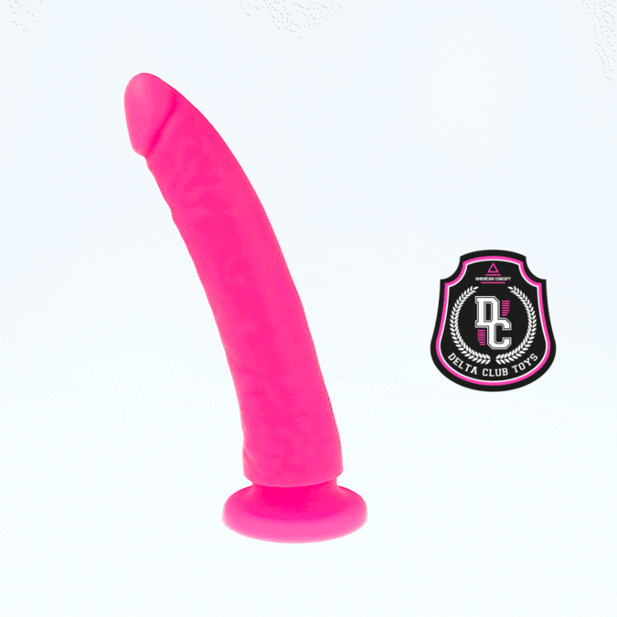 DELTA CLUB -TOYS DILDO MÉDICO ROSA SILICONE 20 CM -O- 4 CM - Image 3