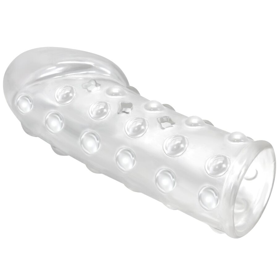 PRETTY LOVE - MANGA PARA PÊNIS APERTADA E VOLUMOSA TRANSPARENTE - Image 3