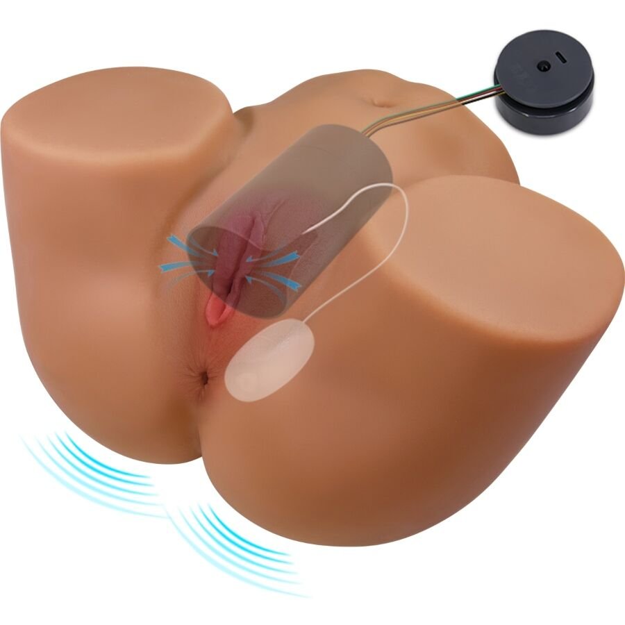 CRAZY BULL - GERIANN VIBRADOR DE BULL FEMININO REALISTA E SUCÇÃO COM SOM 5,5 KG - Image 4