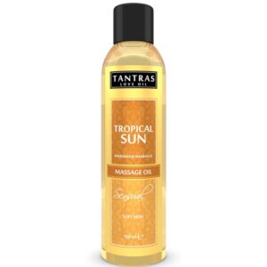 INTIMATELINE – TANTRAS LOVE OIL ÓLEO DE MASSAGEM SOLAR TROPICAL 150 ML
