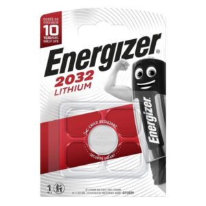 ENERGIZER – BATERIA BOTO DE LÍTIO CR2032 3V 1 UNIDADE